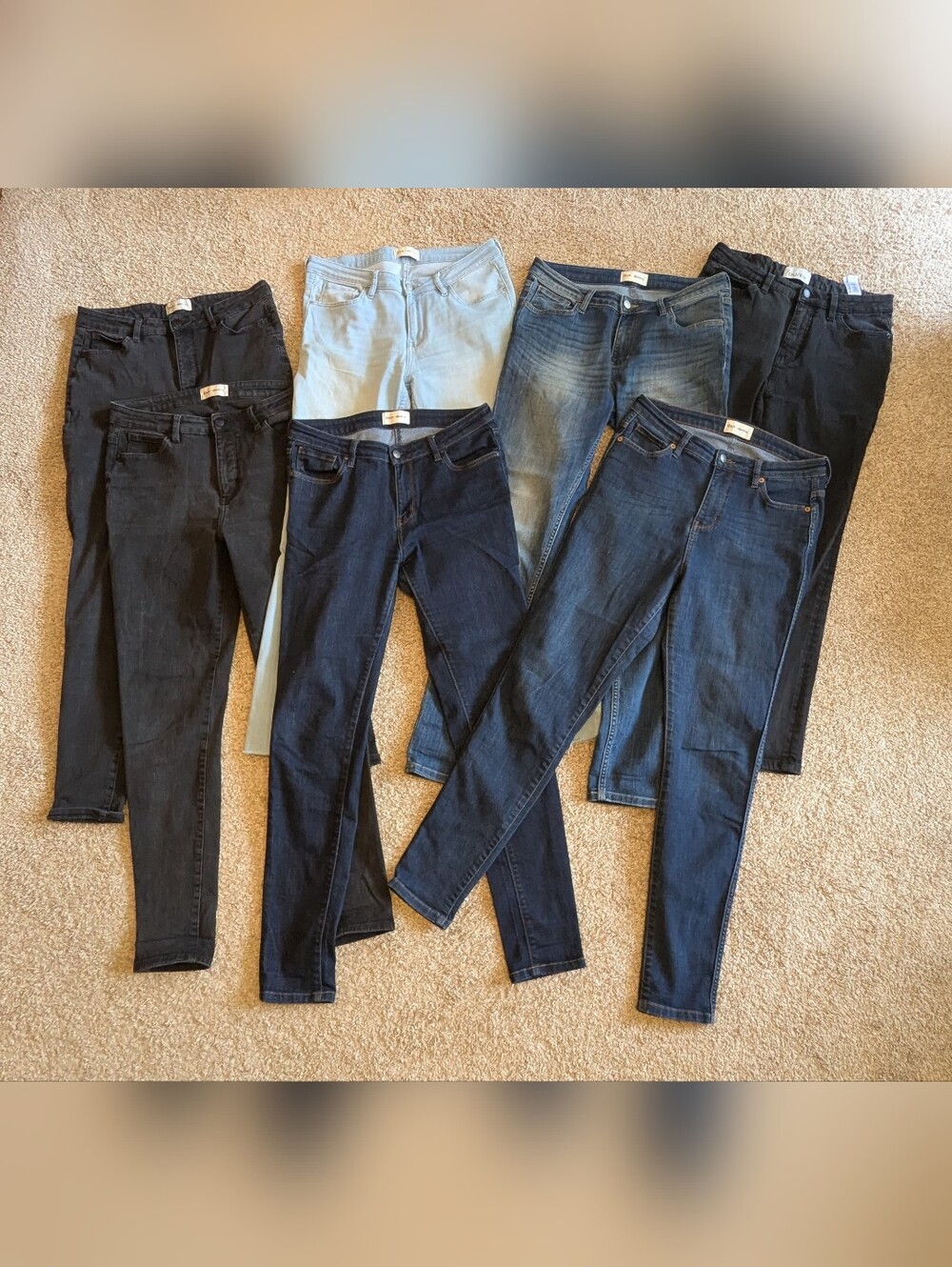 DUER Dish Denim Huge Lot Of 7 Jeans Size 30 Bicycle Commute Hike Outdoors